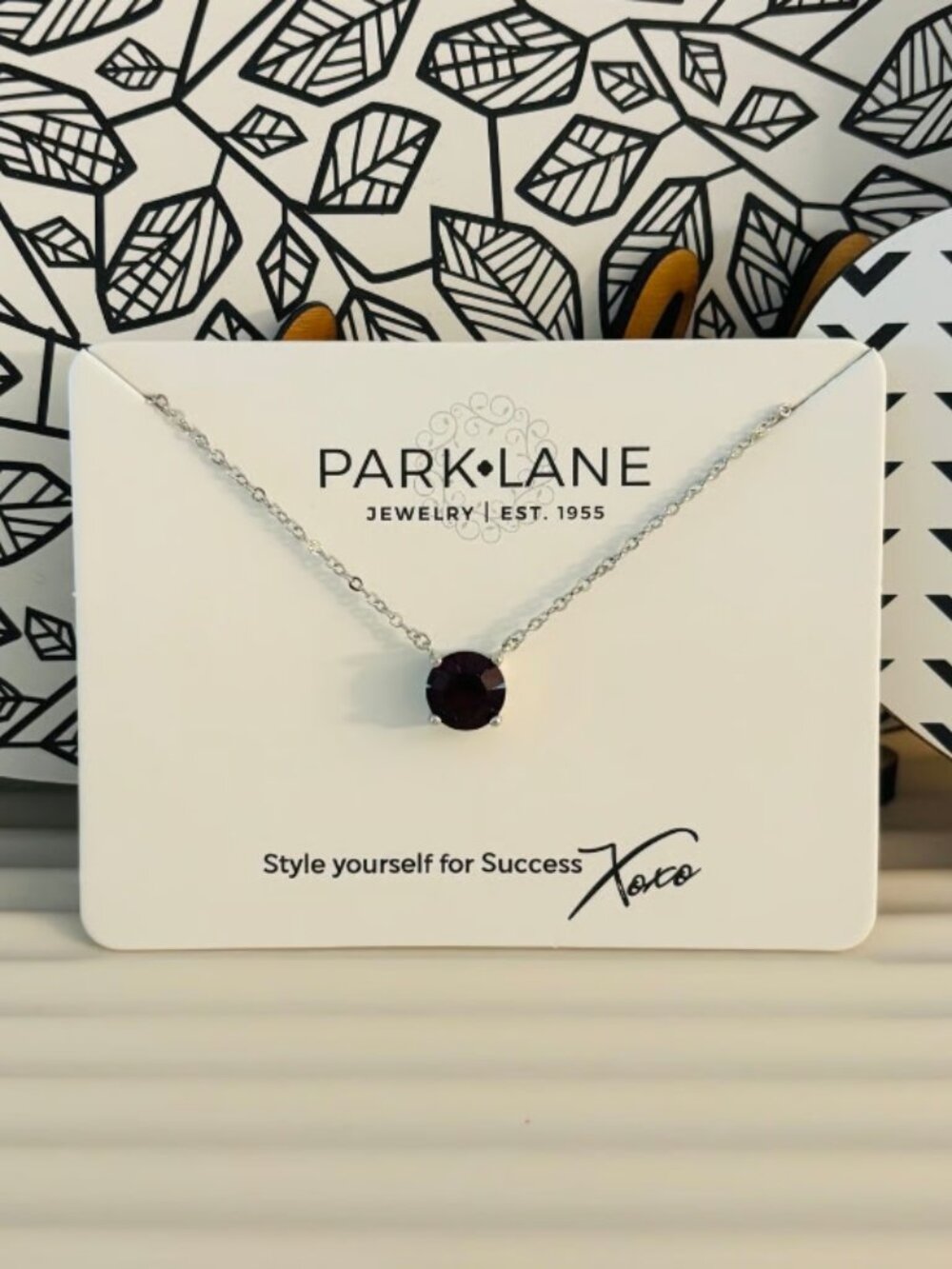 Park Lane Purple Impression Necklace